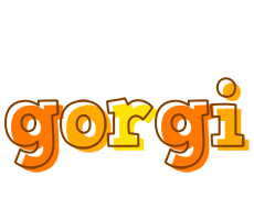 Gorgi desert logo