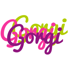 Gorgi flowers logo