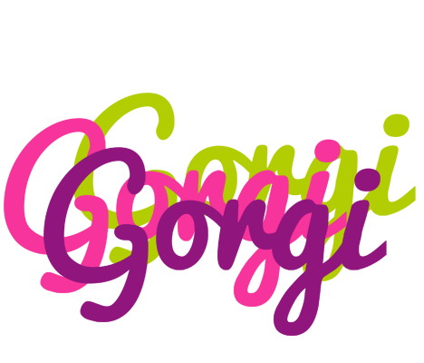 Gorgi flowers logo