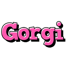 Gorgi girlish logo