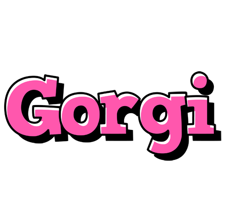 Gorgi girlish logo