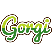 Gorgi golfing logo