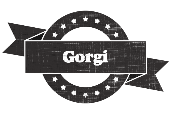 Gorgi grunge logo