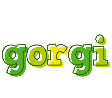 Gorgi juice logo