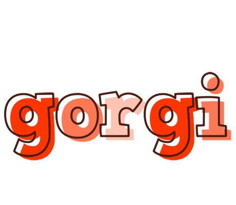 Gorgi paint logo