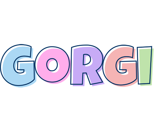 Gorgi pastel logo