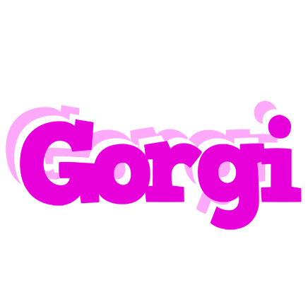 Gorgi rumba logo