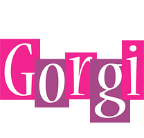 Gorgi whine logo