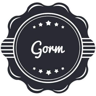 Gorm badge logo