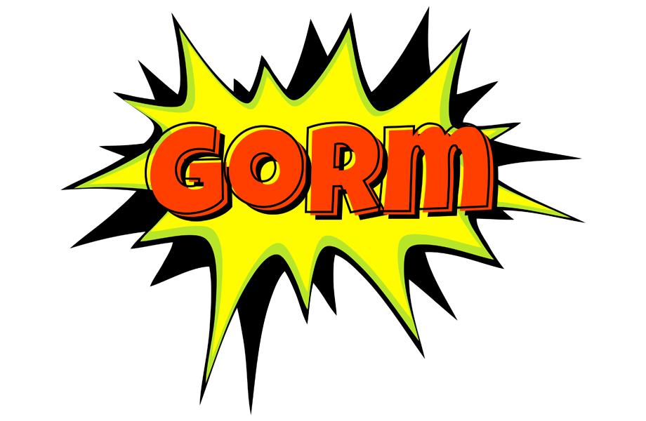 Gorm bigfoot logo