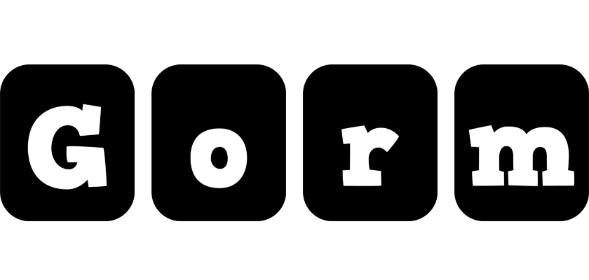 Gorm box logo