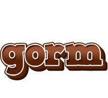 Gorm brownie logo