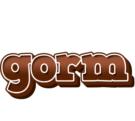 Gorm brownie logo