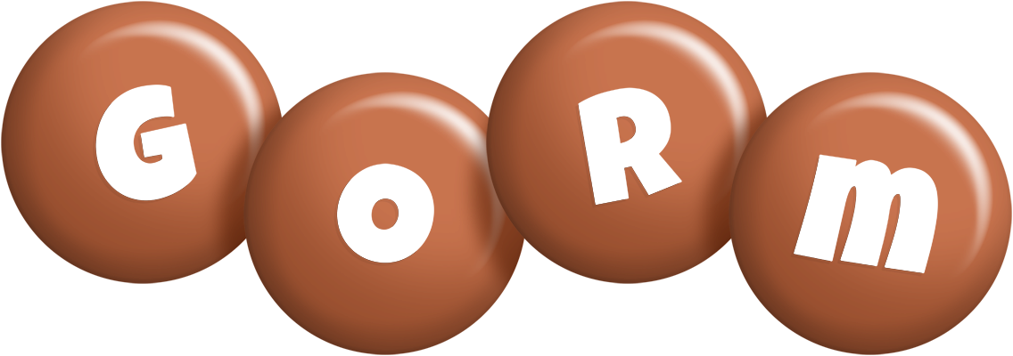 Gorm candy-brown logo