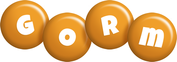 Gorm candy-orange logo