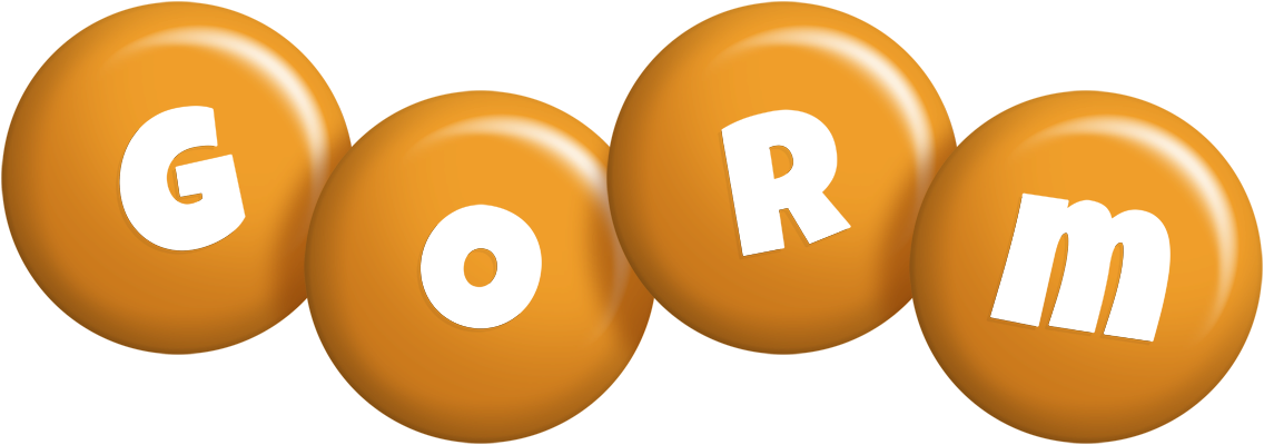 Gorm candy-orange logo