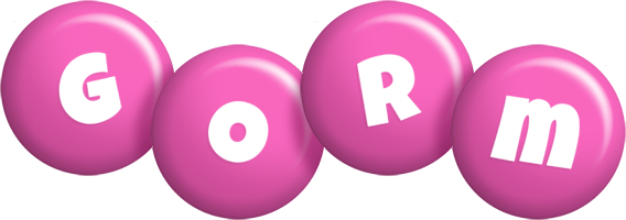 Gorm candy-pink logo