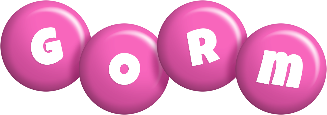 Gorm candy-pink logo