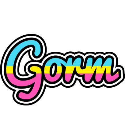 Gorm circus logo