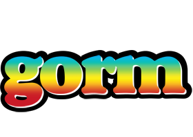 Gorm color logo