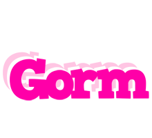 Gorm dancing logo