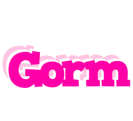 Gorm dancing logo