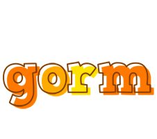 Gorm desert logo