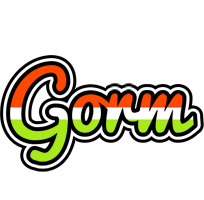 Gorm exotic logo