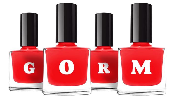Gorm fashion logo