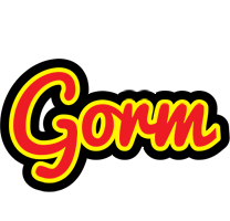 Gorm fireman logo