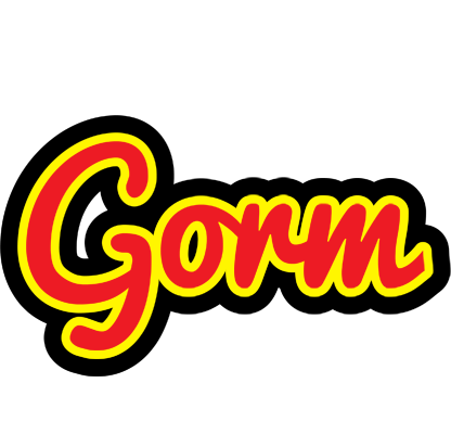 Gorm fireman logo