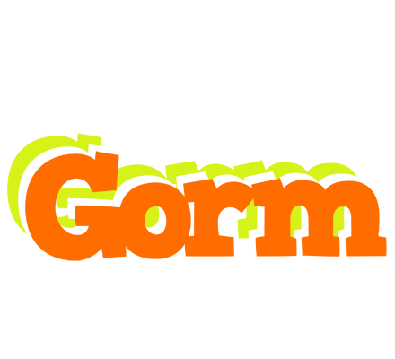 Gorm healthy logo