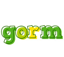 Gorm juice logo