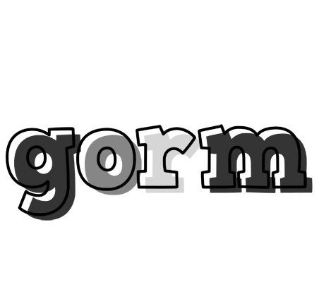 Gorm night logo