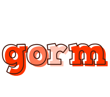 Gorm paint logo