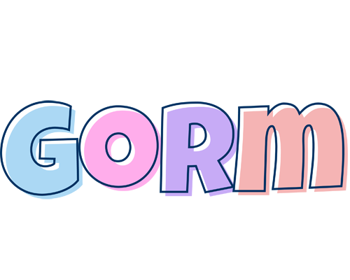Gorm pastel logo