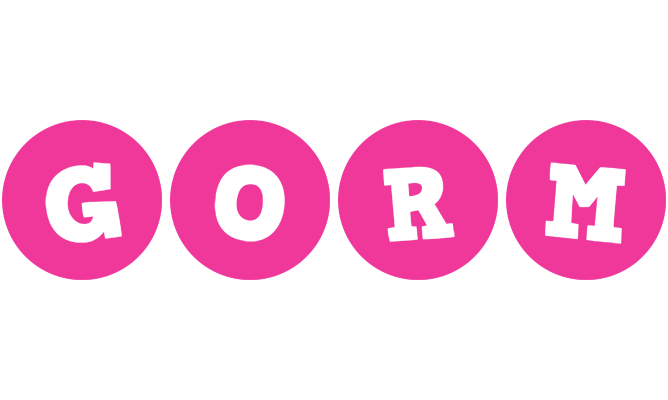Gorm poker logo