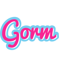 Gorm popstar logo