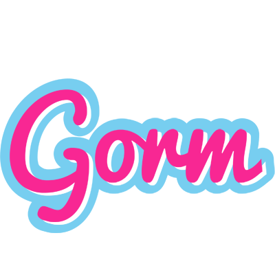 Gorm popstar logo