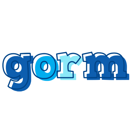 Gorm sailor logo