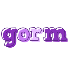 Gorm sensual logo