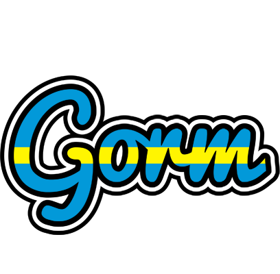 Gorm sweden logo