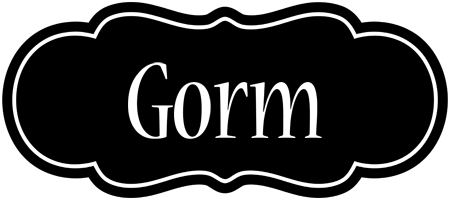 Gorm welcome logo