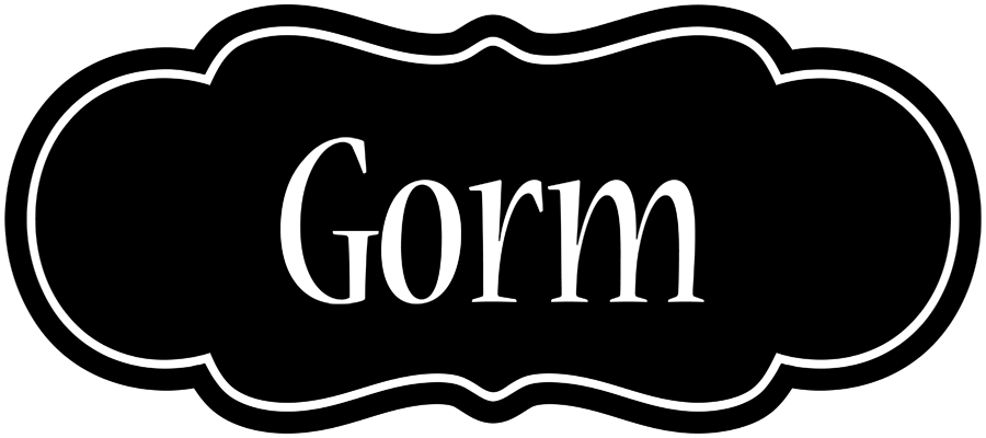 Gorm welcome logo