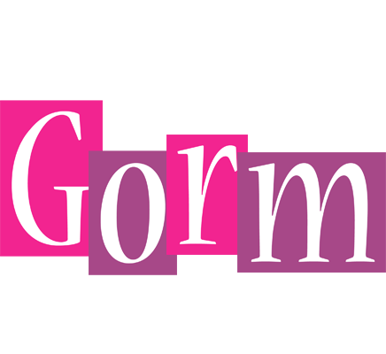 Gorm whine logo
