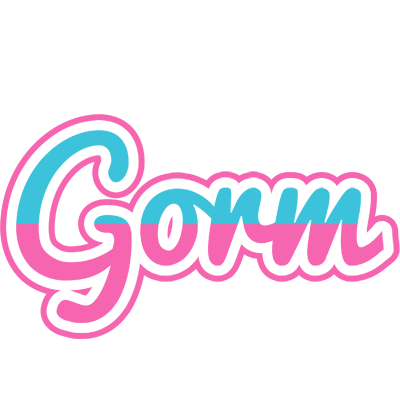 Gorm woman logo