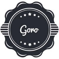 Goro badge logo