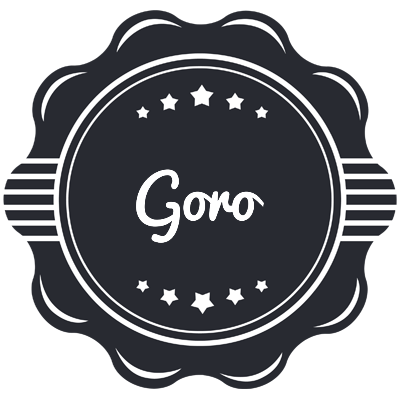 Goro badge logo