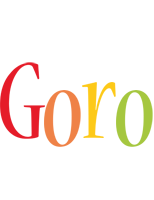 Goro birthday logo