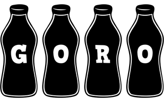 Goro bottle logo